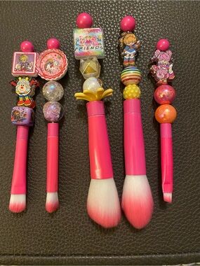 Rainbow Brite Make up Brush Set 5 piece